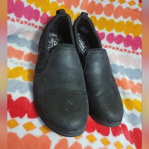 Clarks Cloudsteppers Loafers Shoes Women's 9 M Black Breeze Bali Slip On